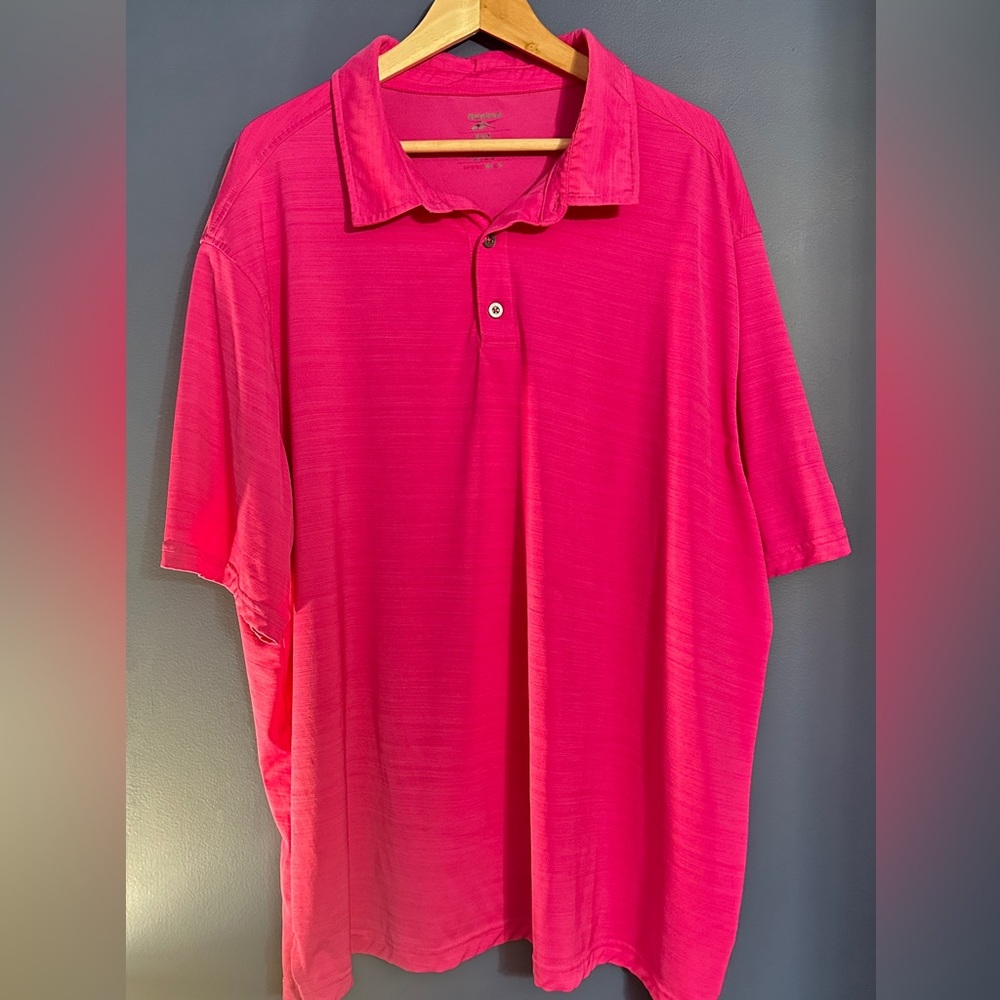 Reebok Vibrant Pink Polo Shirt